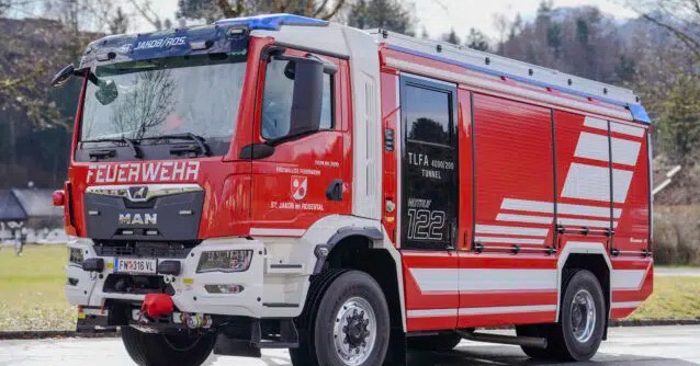 Neuer Tankl&ouml;schwagen in St. Jakob im Einsatz